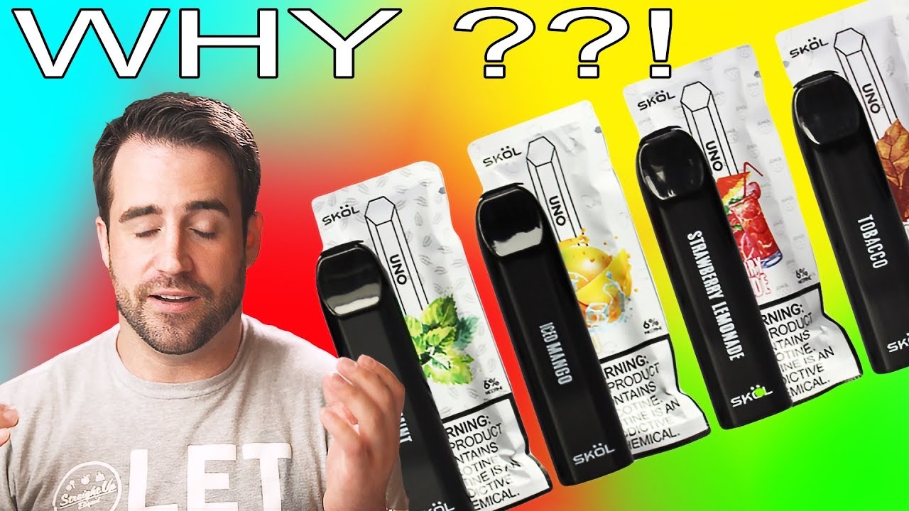 Do We Really Need These?! Well, Maybe... | Skol Uno Disposable Pod Vape Review
