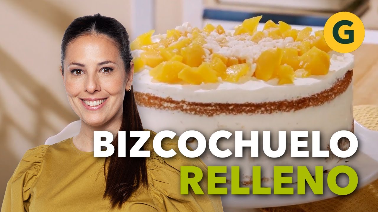 BIZCOCHUELO RELLENO con SÓLO 3 INGREDIENTES 🍰 por Estefanía Colombo | El Gourmet