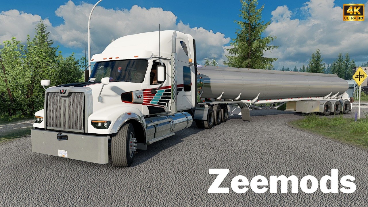 ATS | NEW Sound Mod | CAT C12 Sound & Engine Pack by Zeemods | #ats 1.56