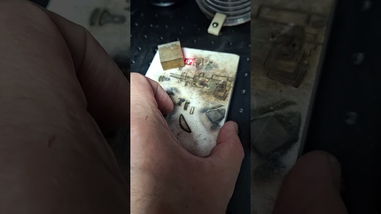 Laser cutting Nickel Silver