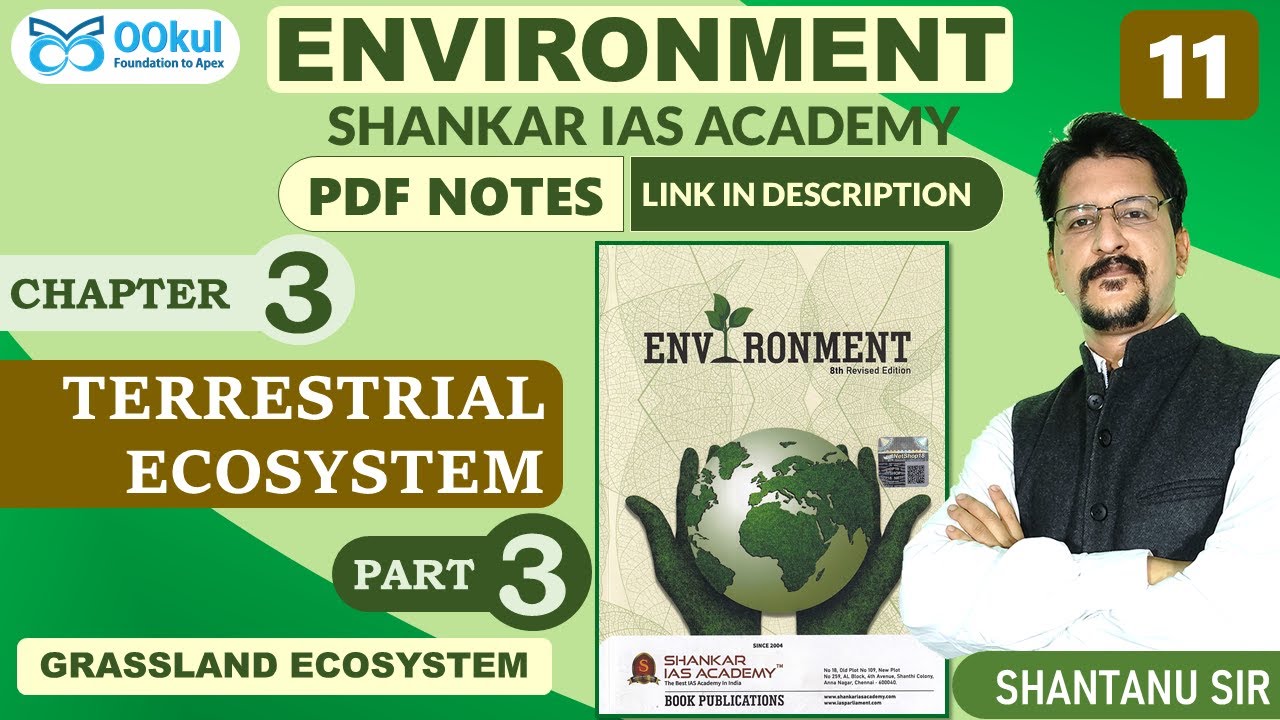 Environment | Shankar IAS | Terrestrial Ecosystem | Chapter 3(3) | UPSC/PCS/SSC Exams | OOkul