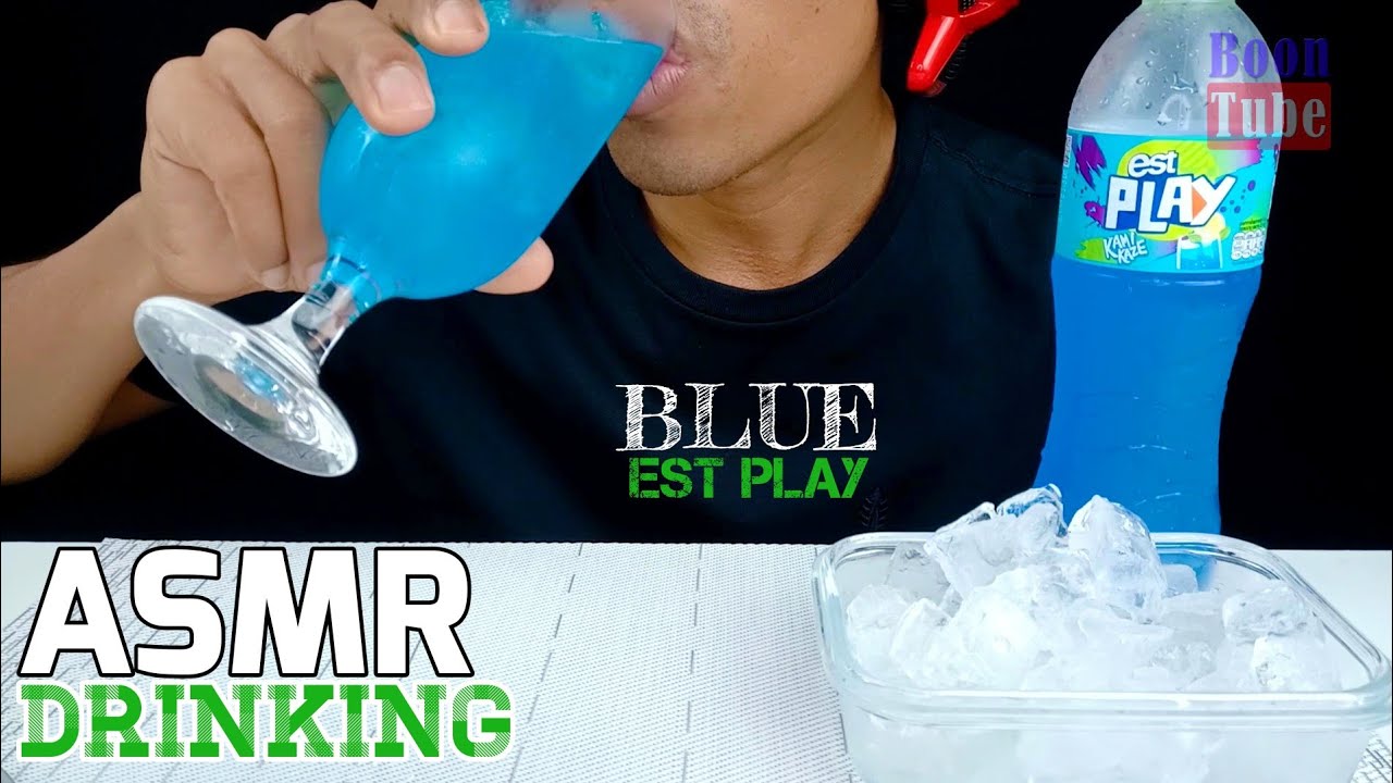 ASMR Drinking EST PLAY Kamikaze ~ EXTREME CRUNCH & ICE EATING |EP.102 I BoonTube