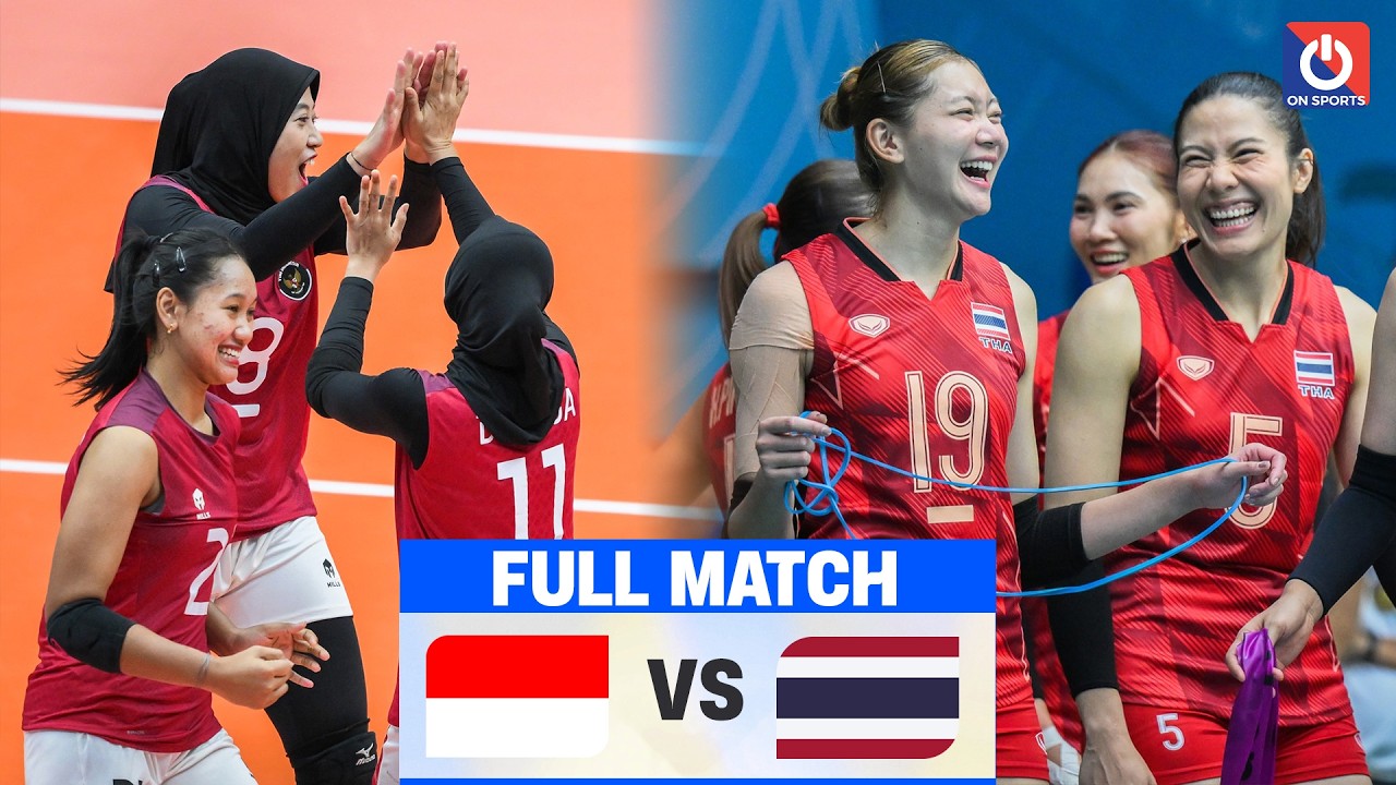 FULL HD | INDONESIA vs. THAILAND | Chatchu-on phô diễn đẳng cấp bán hành Megawati
