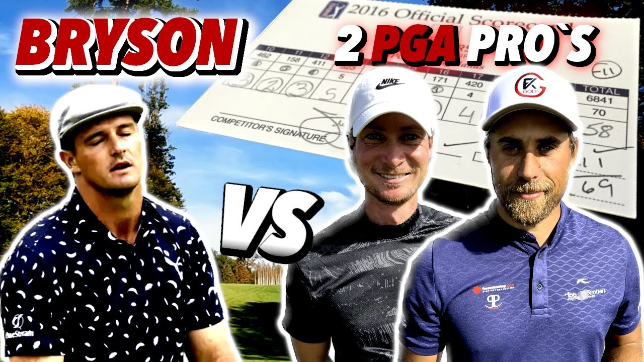 The Match - 2 PGA Pro´s vs Bryson Dechambeau‘s 58