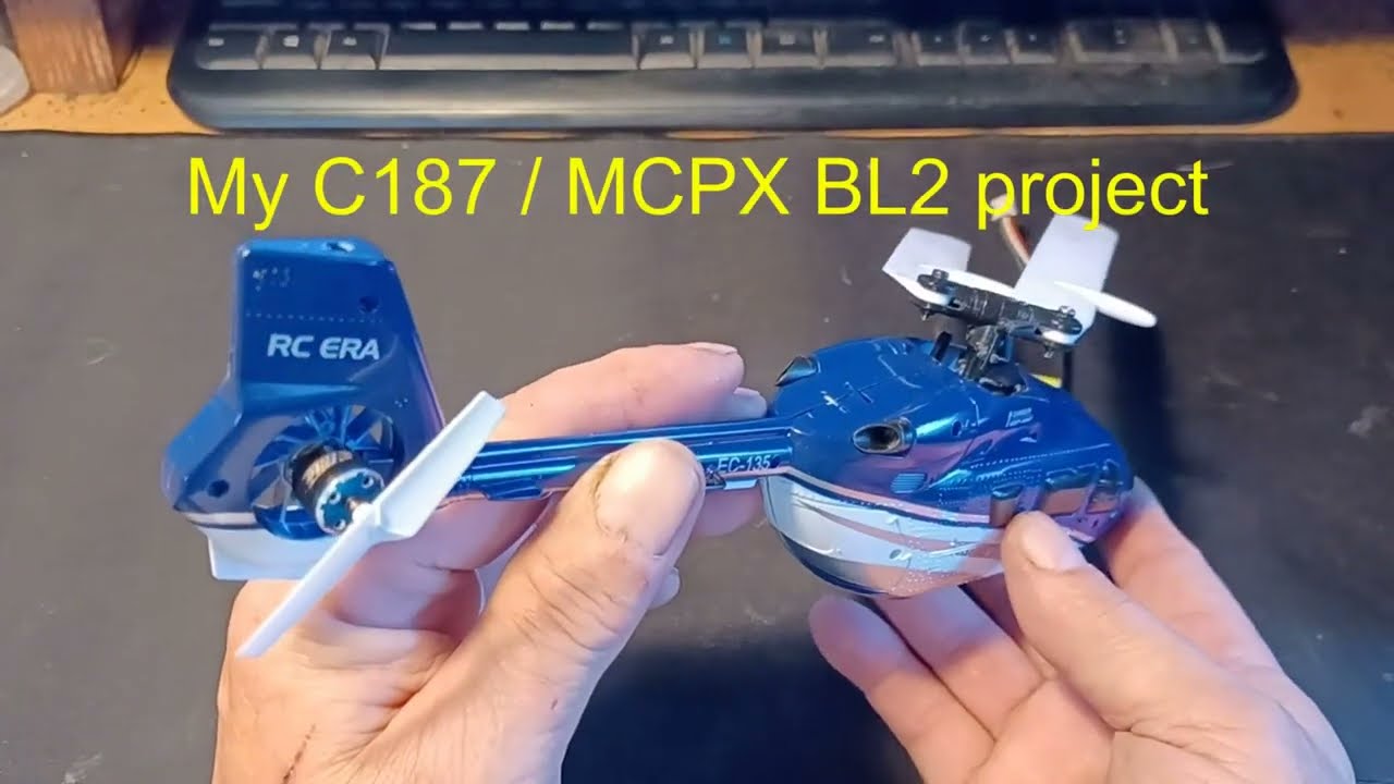 C187 / MCPX BL2  first test run-up