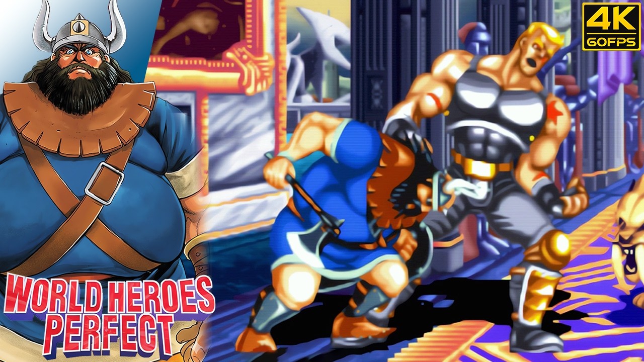 World Heroes Perfect - Erick (Arcade / 1995) 4K 60FPS