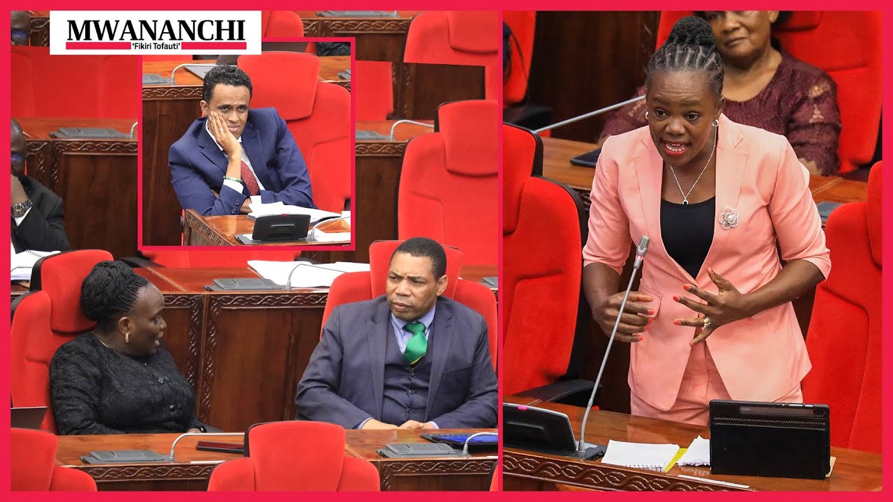Anatropia awacharura Mawaziri Bungeni ''Ninyi ni mawaziri vijana, tunakwama wapi?