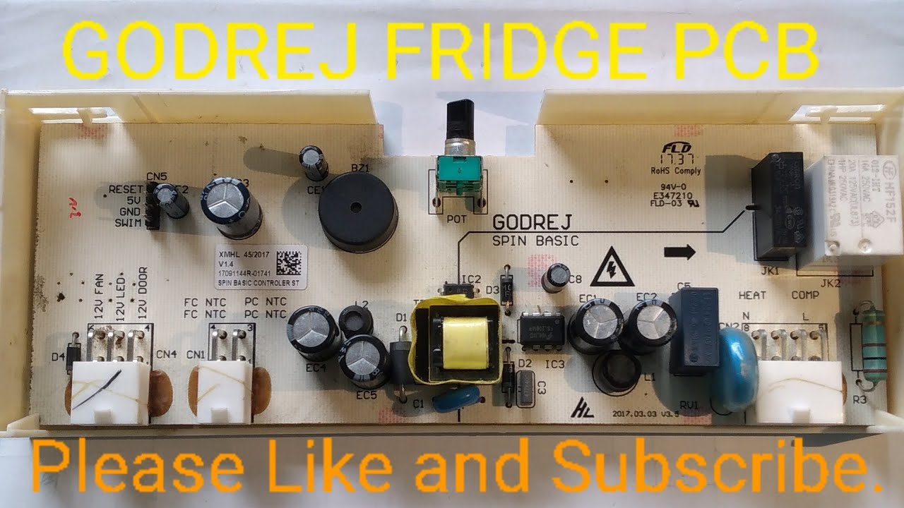 GODREJ FRIDGE PCB REPAIRING AND TESTING #latest #youtube #malayalam #technicalvedio #foreveryone