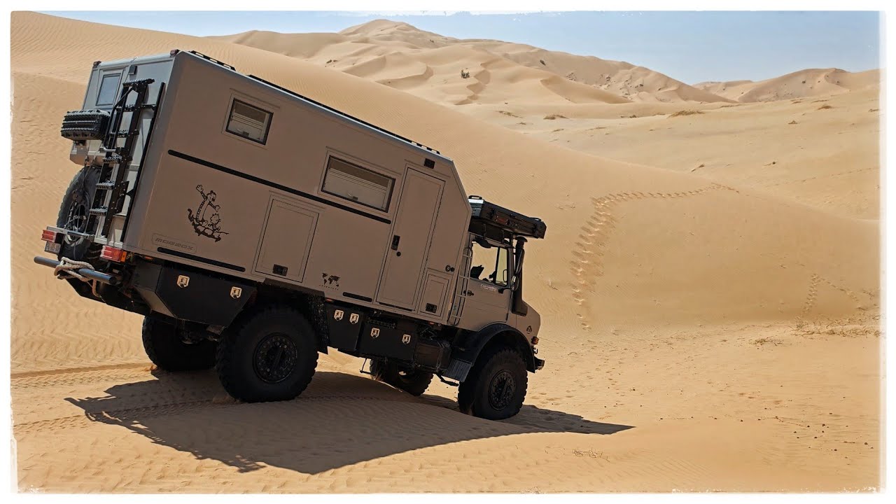OFFROAD in UNIMOG - Sand Dunes Desert - Rub Al Khali - Empty Quarter - Dhofar Sultanate of Oman Ep1