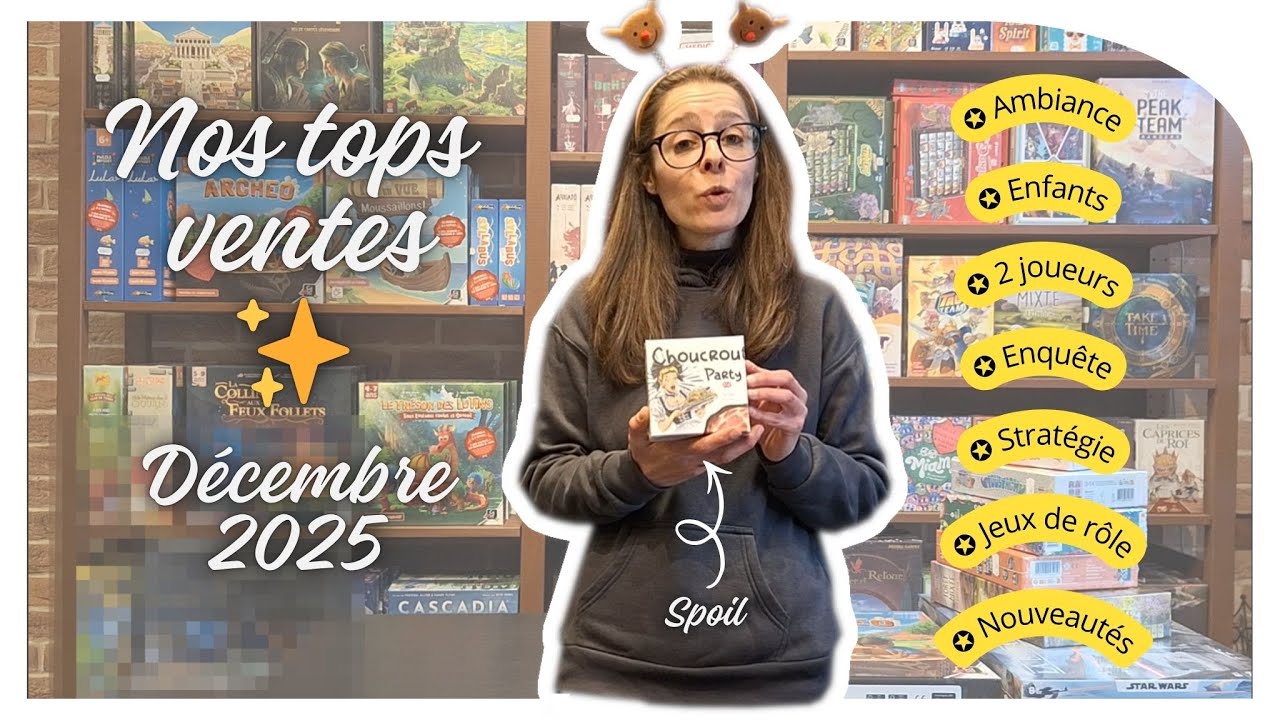 Vos MEILLEURS JEUX de 2025