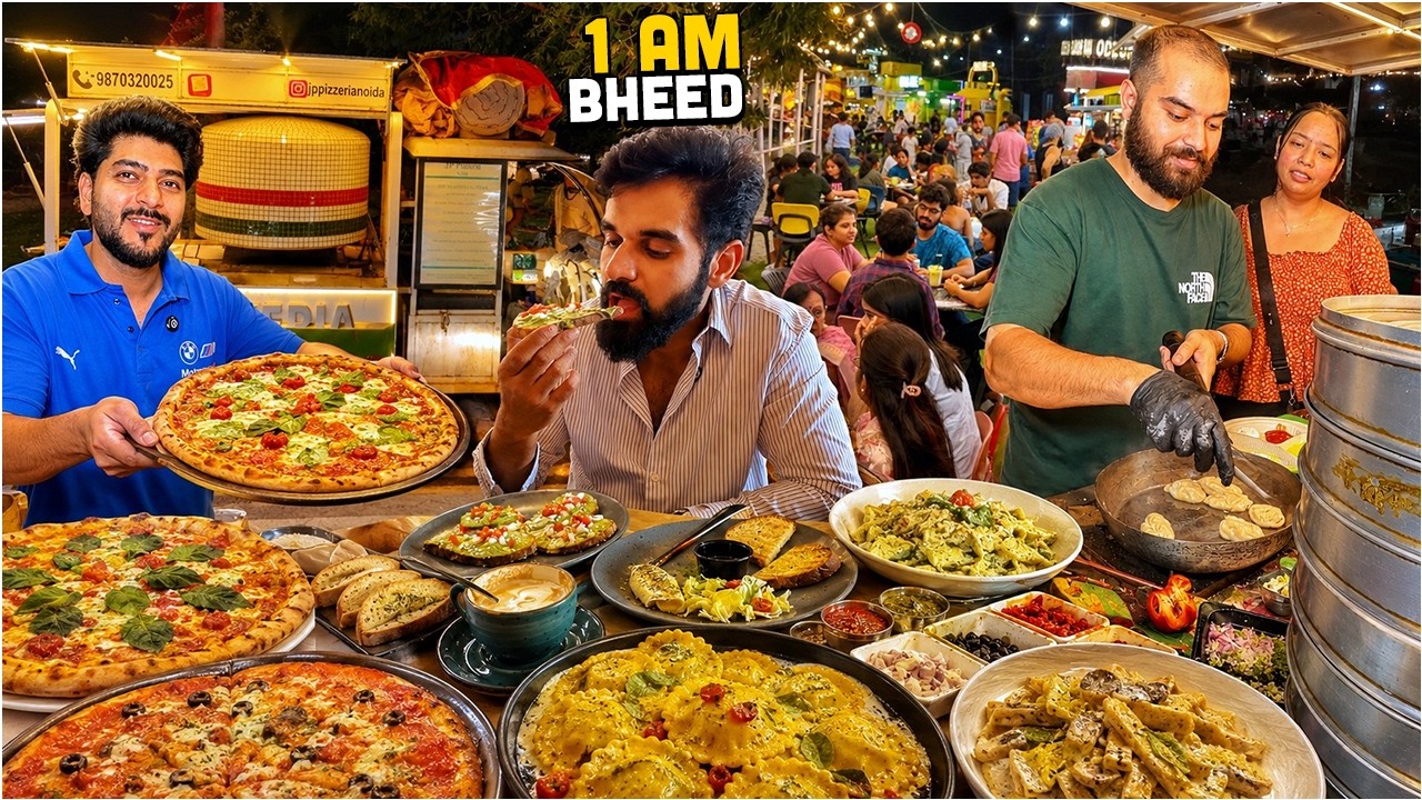 Ultimate 24h Indian Street Food Exposing In Noida | 20000 People Eat This Daily!