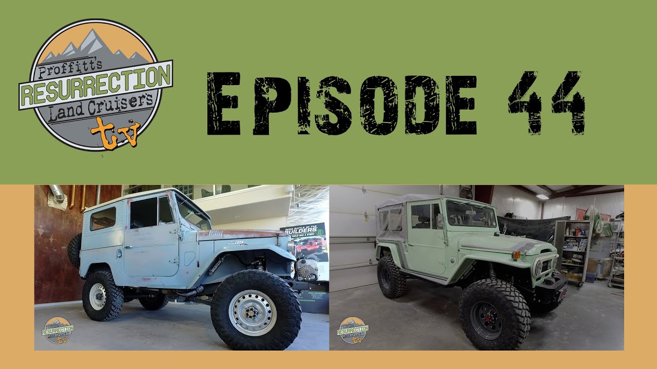 Синий бомбардировщик! Полностью восстановленный Land Cruiser FJ40 с пружинной подвеской и дизельн...