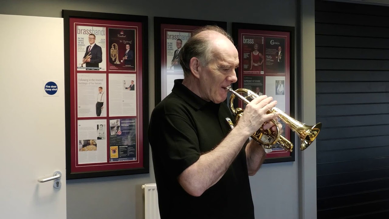 Phillip McCann Testing the Geneva Heritage Cornet