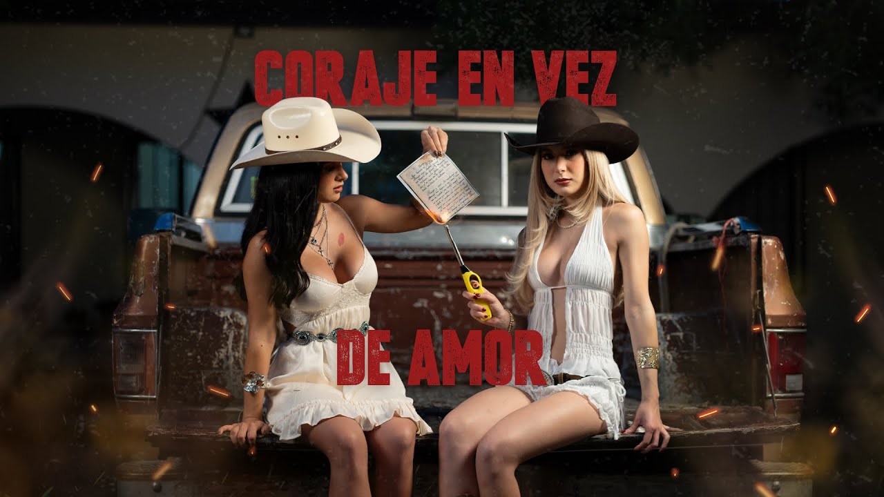 CORAJE EN VEZ DE AMOR - Hermanas JM (Video Oficial)
