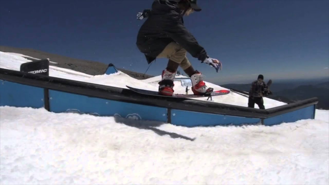 Backside Tailpress on a Rail with Halldor Helgason