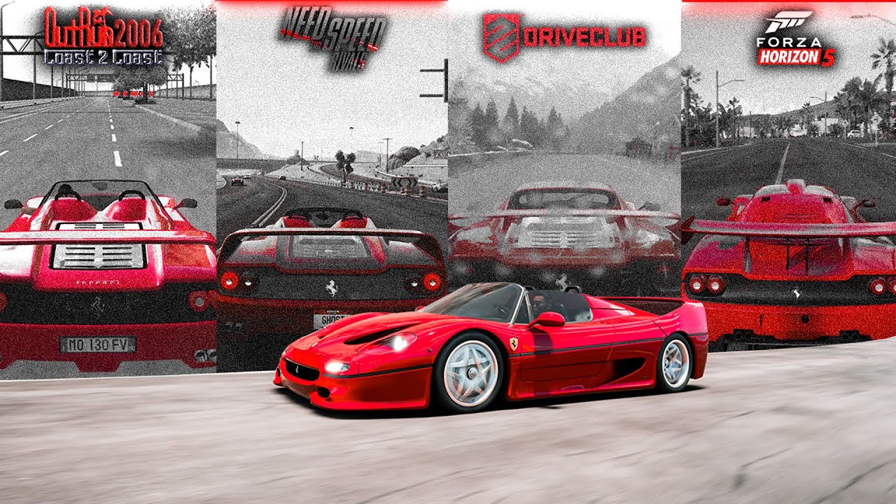 FERRARI F50 in Racing Games