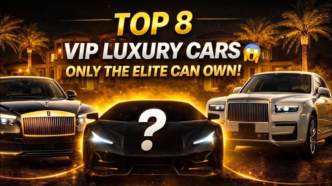 Top 8 VIP Luxury Cars Only the Elite Can Own (2026)