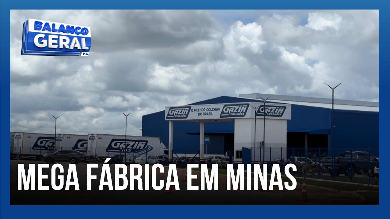 Grupo Gazin inaugura mega fábrica de colchões em Patos de Minas