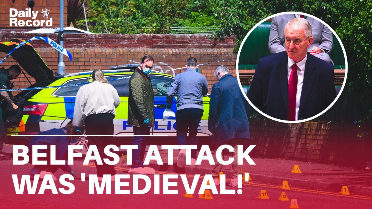 Belfast Police receive MP backing after 'CHILLING AND HORRIFYING' knife attack