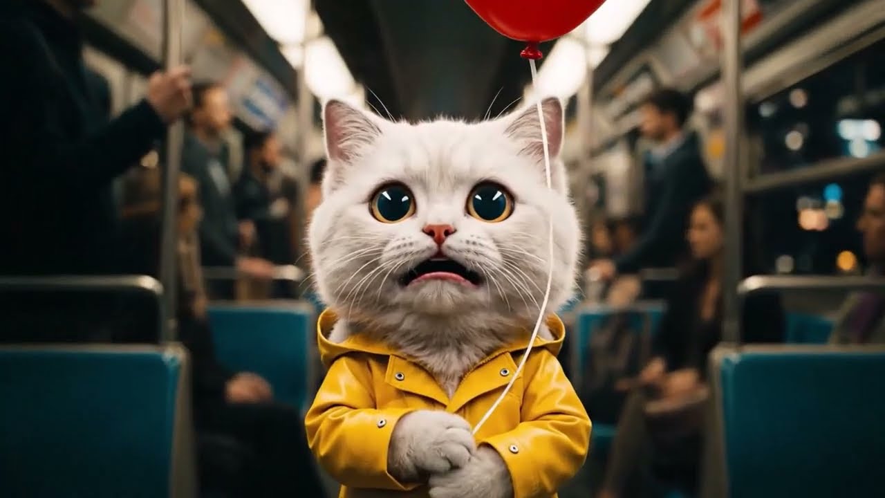 My Kitten Got Lost on a Train with a Scary Dog! 😱❤️