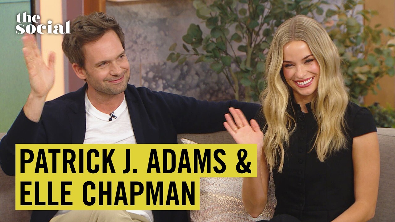 Patrick J. Adams & Elle Chapman on Working with Michelle Pfeiffer on ’The Madison'  | The Social