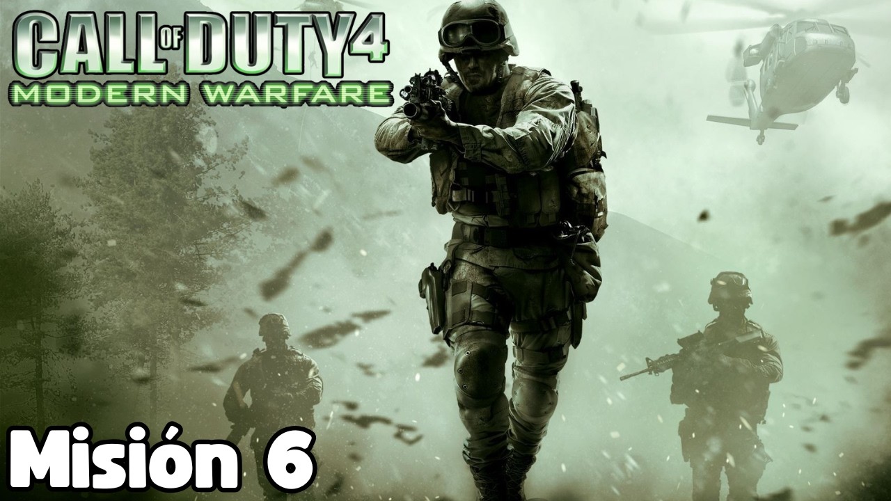 Jugando Call of Duty 4: Modern Warfare en 2026 – Campaña | Capítulo 6: El pantano | Sin comentarios.