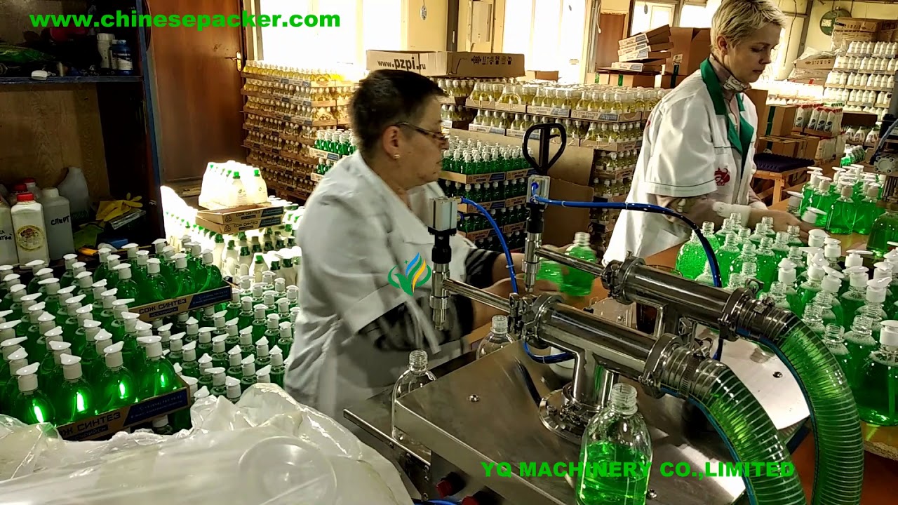 hand sanitizer bottle piston filler cap screwing adhesive stiscker labeler machines