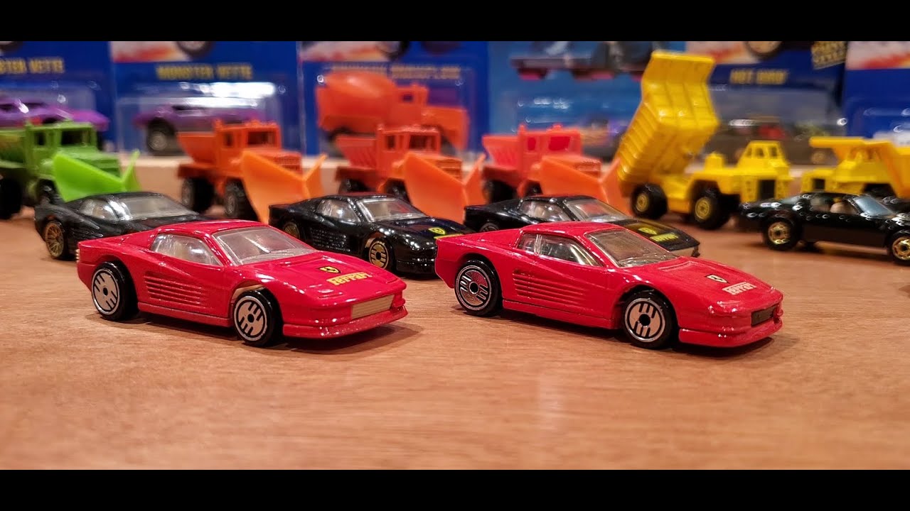 1990 to 1995 Hot Wheels - Blue Card Series Collector #35 to #42 - Year By Year (YBY)