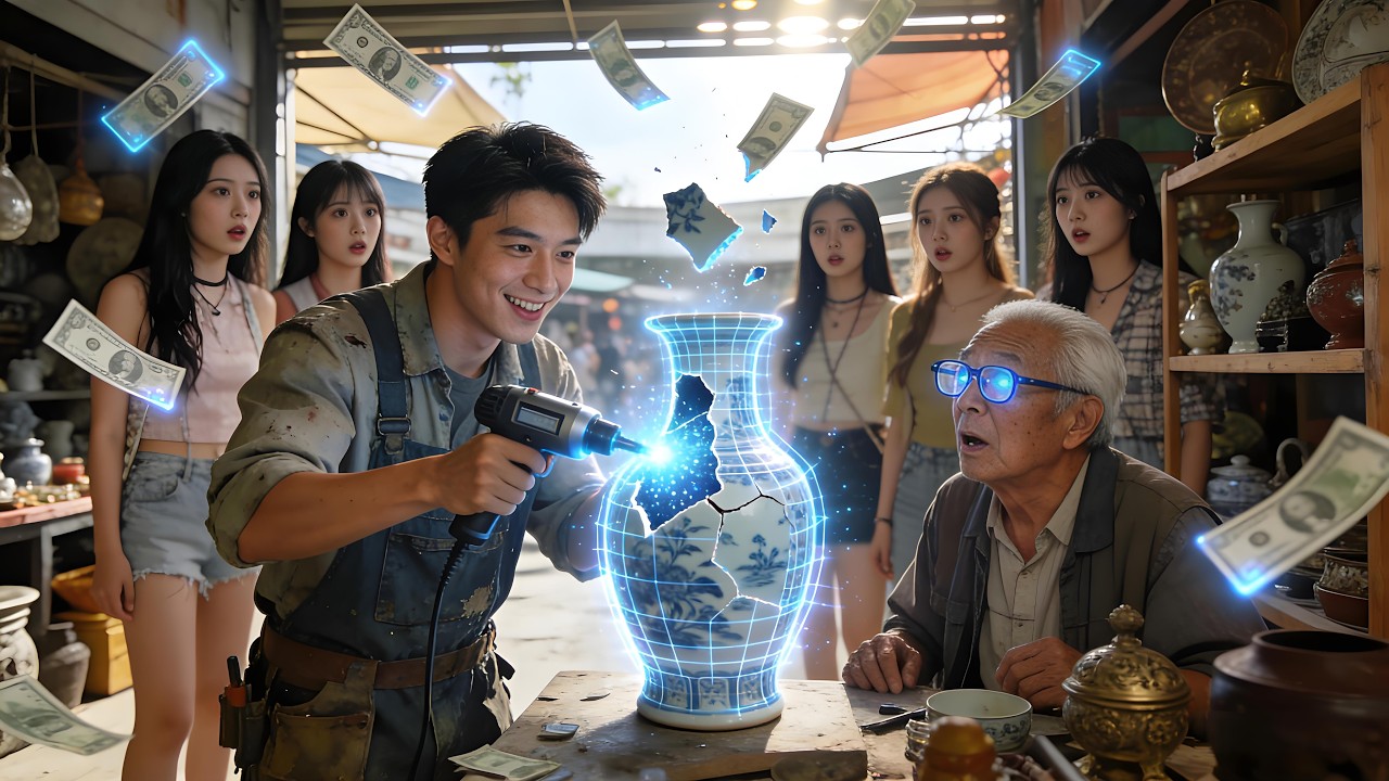 普通修理工，意外撿到萬能維修儀&mdash;&mdash;從修小物件到修光刻機！我靠維修儀，承接頂級難題賺大錢！