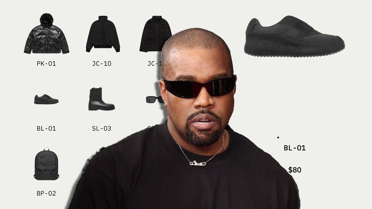 Новая коллекция мерча и обуви Yeezy от Канье.
