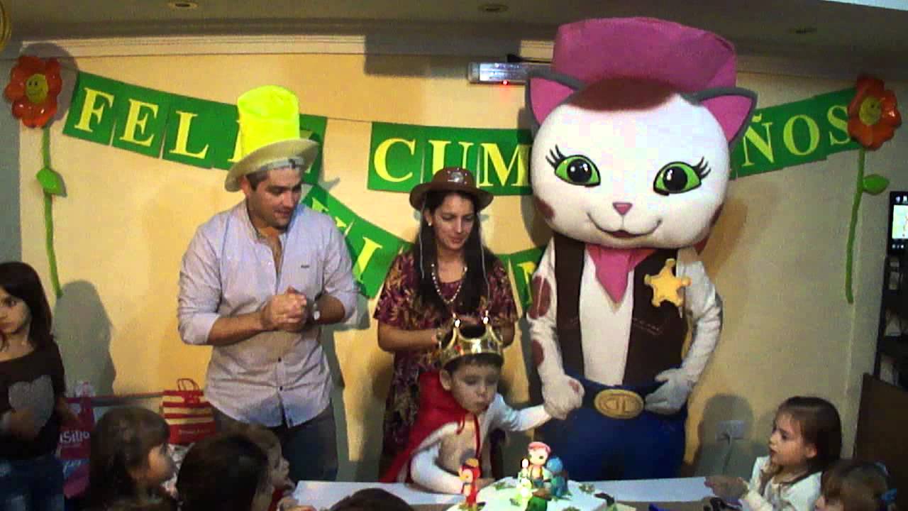 Salón Evaristo´s; Cumple 3 de Vicente: Ceremonia de la torta