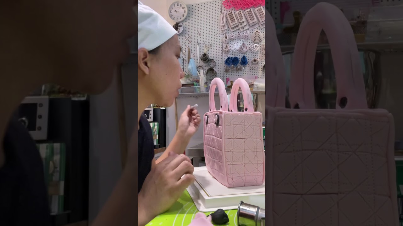 DIOR bag fondant cake|Ang tagal gawin😅february 26,2021