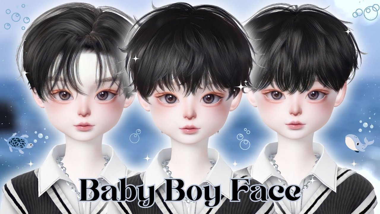 Zepeto Face Tutorial Baby Boy Face | Oplas Zepeto Baby | Zepeto Baby Face Tutorial