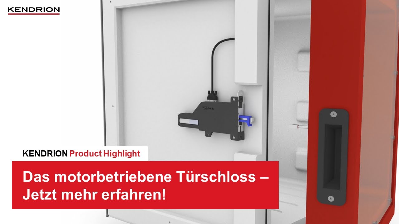 Das motorbetriebene Türschloss - Jetzt Funktionsweise, Montage und technische Daten entdecken!