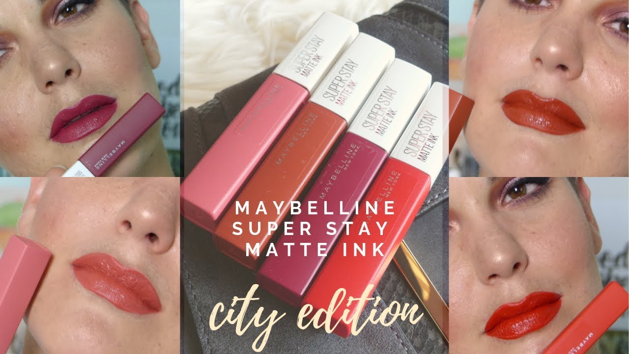 NUOVE superstay #matteink #CITYEDITION | MAYBELLINE AUTUNNO 2018