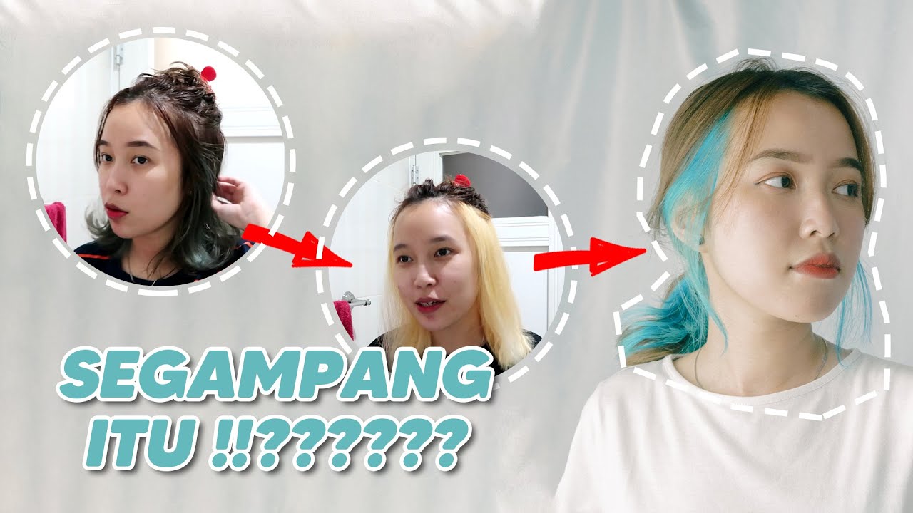 DIY TURQUOISE HAIR 🐬 || KIKY ANGELA