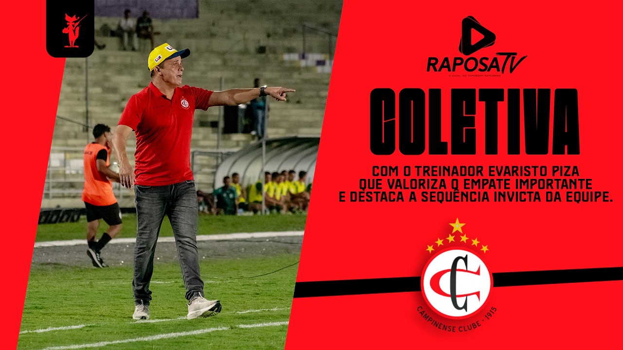 COLETIVA | EVARISTO PIZA PÓS-JOGO