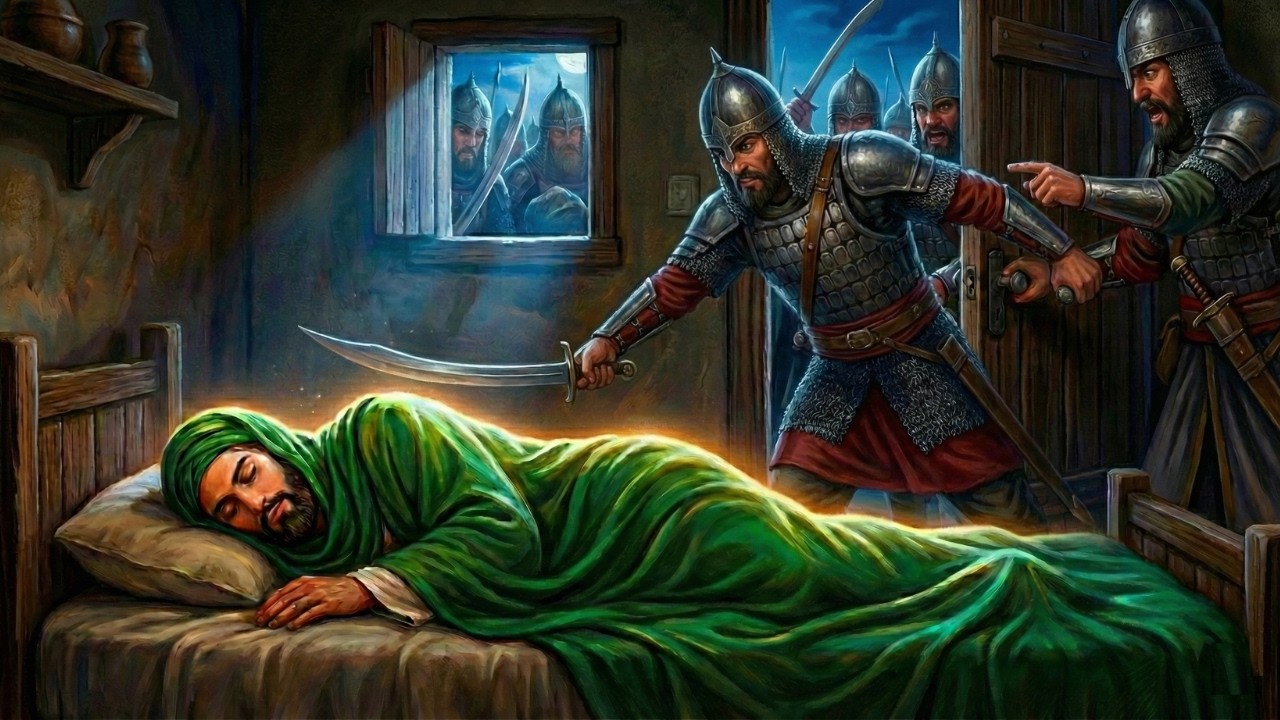 قصة الكاملة للإمام علي (عليه السلام) ليلة الهجرة | الصفقة الرابحة مع الله!!