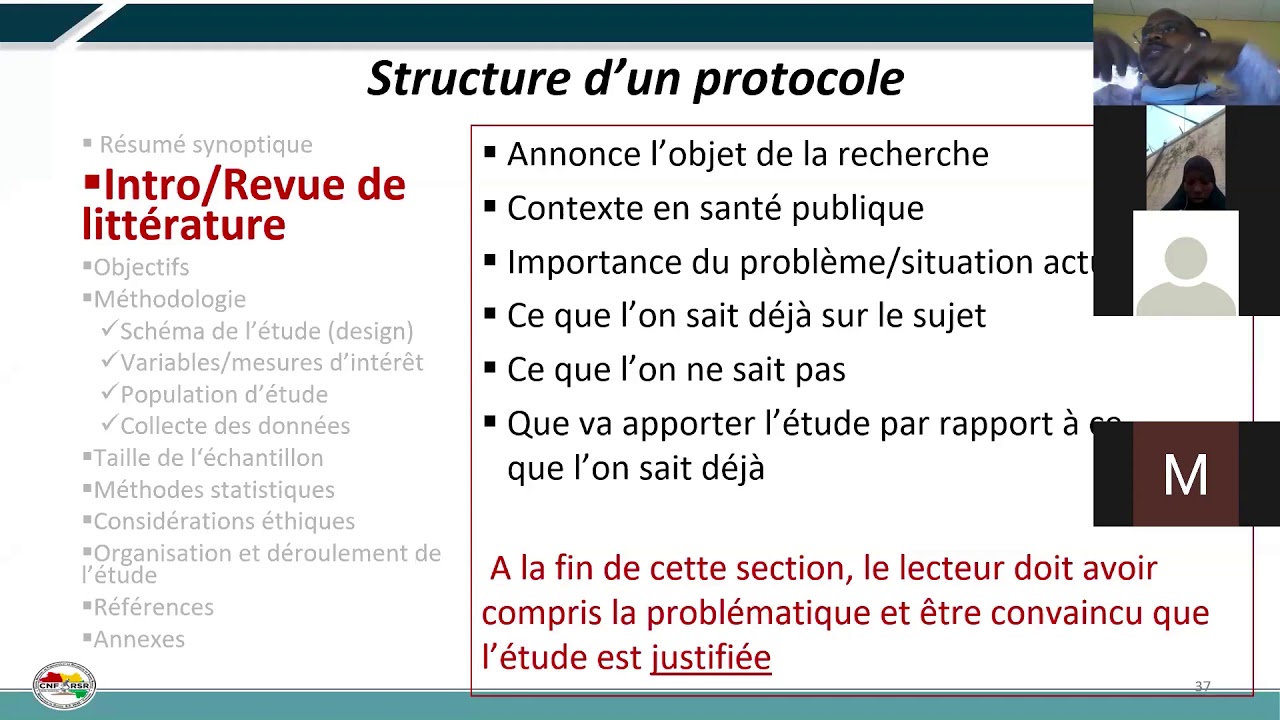 Protocole de recherche 3