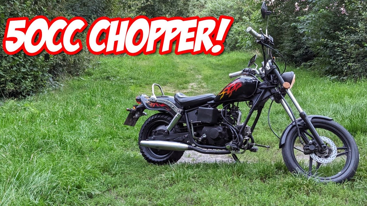 Ich fahre eine 50cc Chopper | Mit 15 legal Fahrbar | Hartriders
