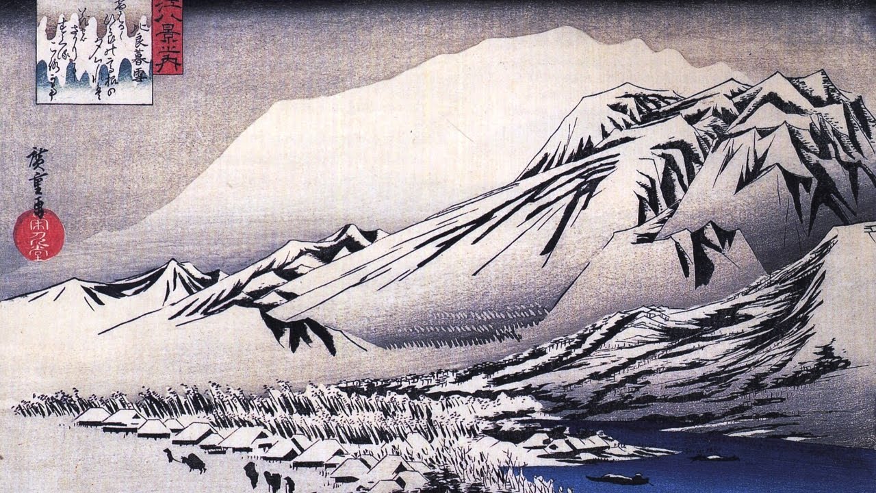 比良の暮雪 [近江八景を巡る旅]