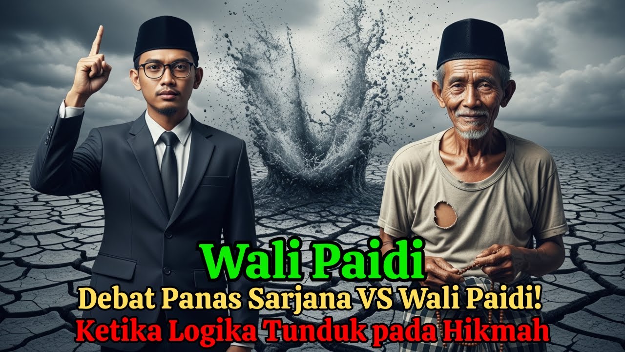 DEBAT PANAS! Sarjana vs Wali Paidi Ketika Logika Tunduk pada Hikmah
