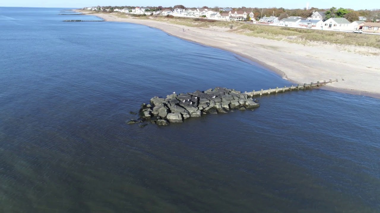 north cape may aerial video