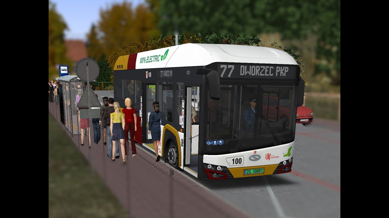 Linia 77 Raptowskiego-Dworzec PKP I Golczewo 2.0.3 I Solaris Urbino 9 FL I OMSI 2 1440p 60FPS