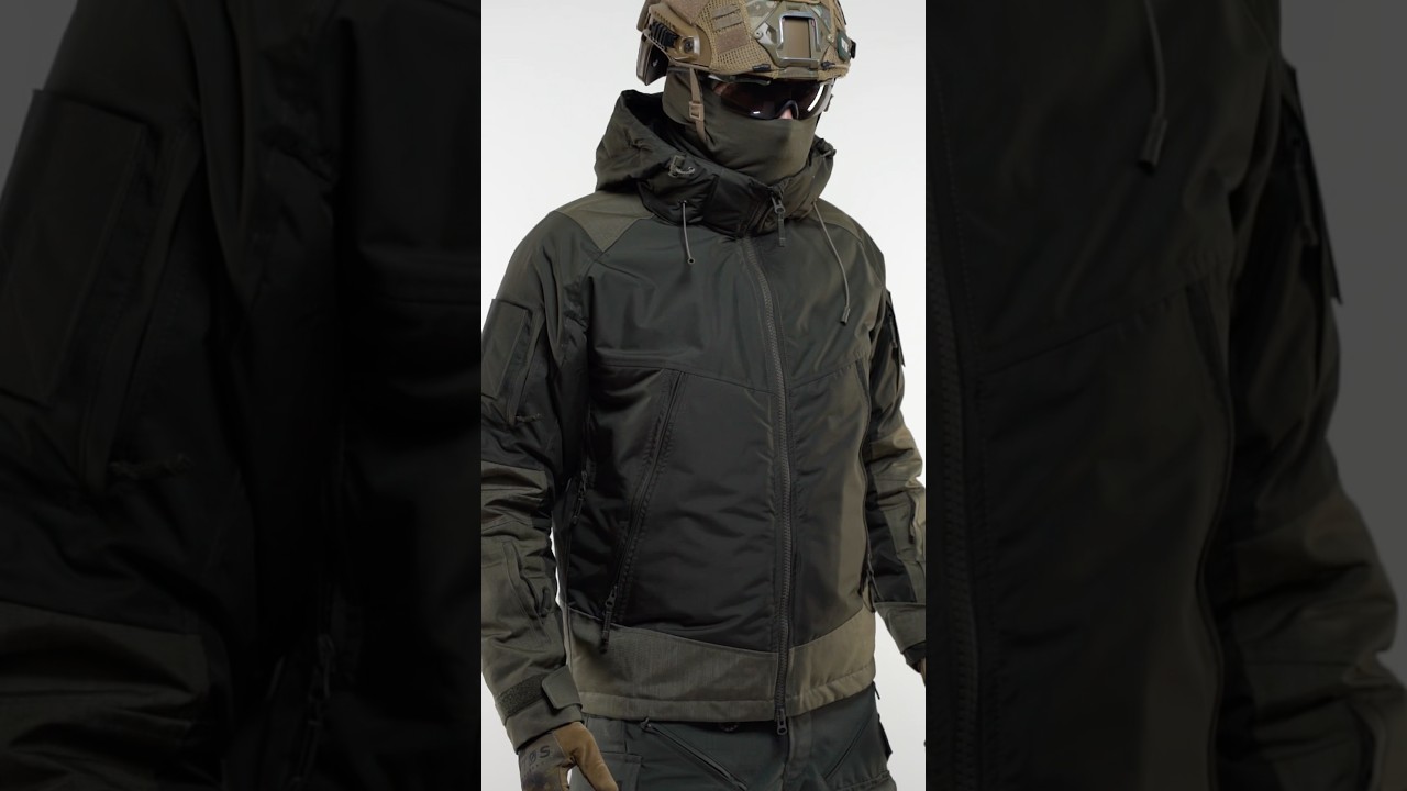 Тактична зимова куртка UATAC Olive Membrane Climashield Apex