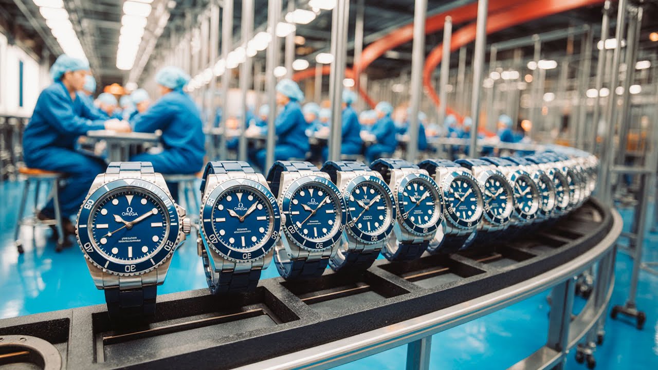 Как производятся часы Omega?!