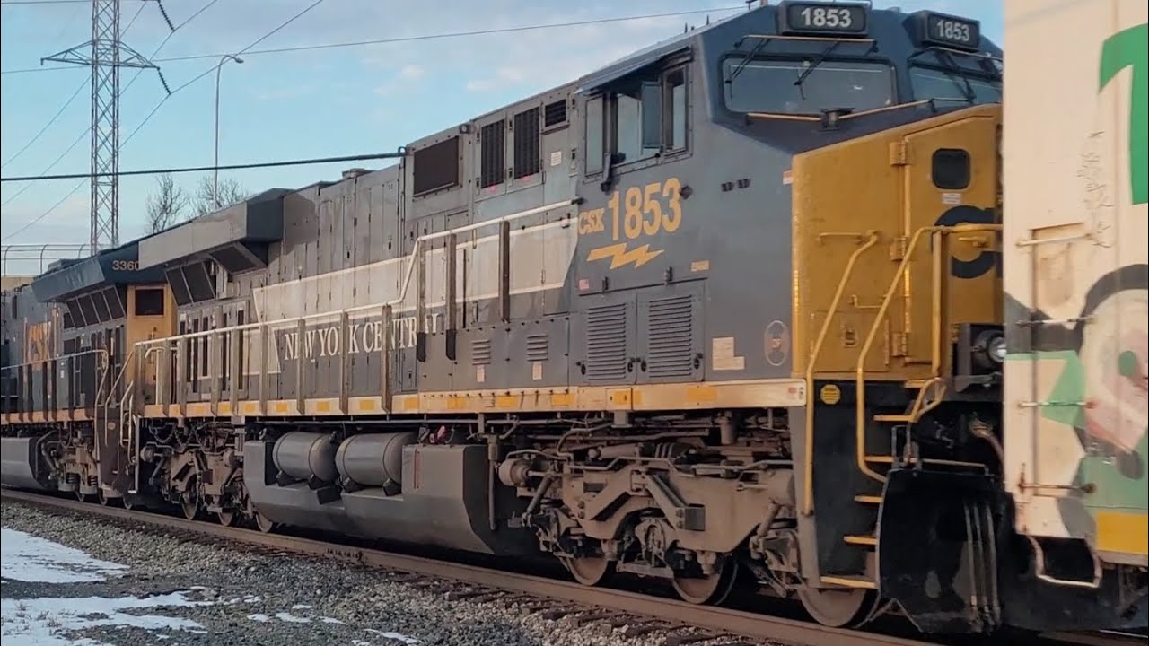 Sunday morning on the CSX Philly Sub and the NS New Castle Secondary!