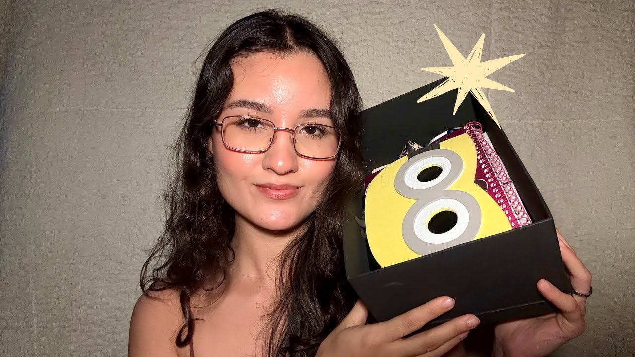 asmr | abrindo minha caixa de memórias ⭐️ (com sussurros)