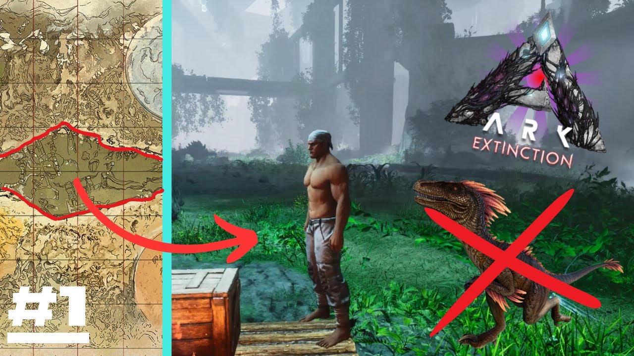 Il n'y a pas de RAPTORS dans ce SANCTUAIRE ! Ark Extinction Asended EP1