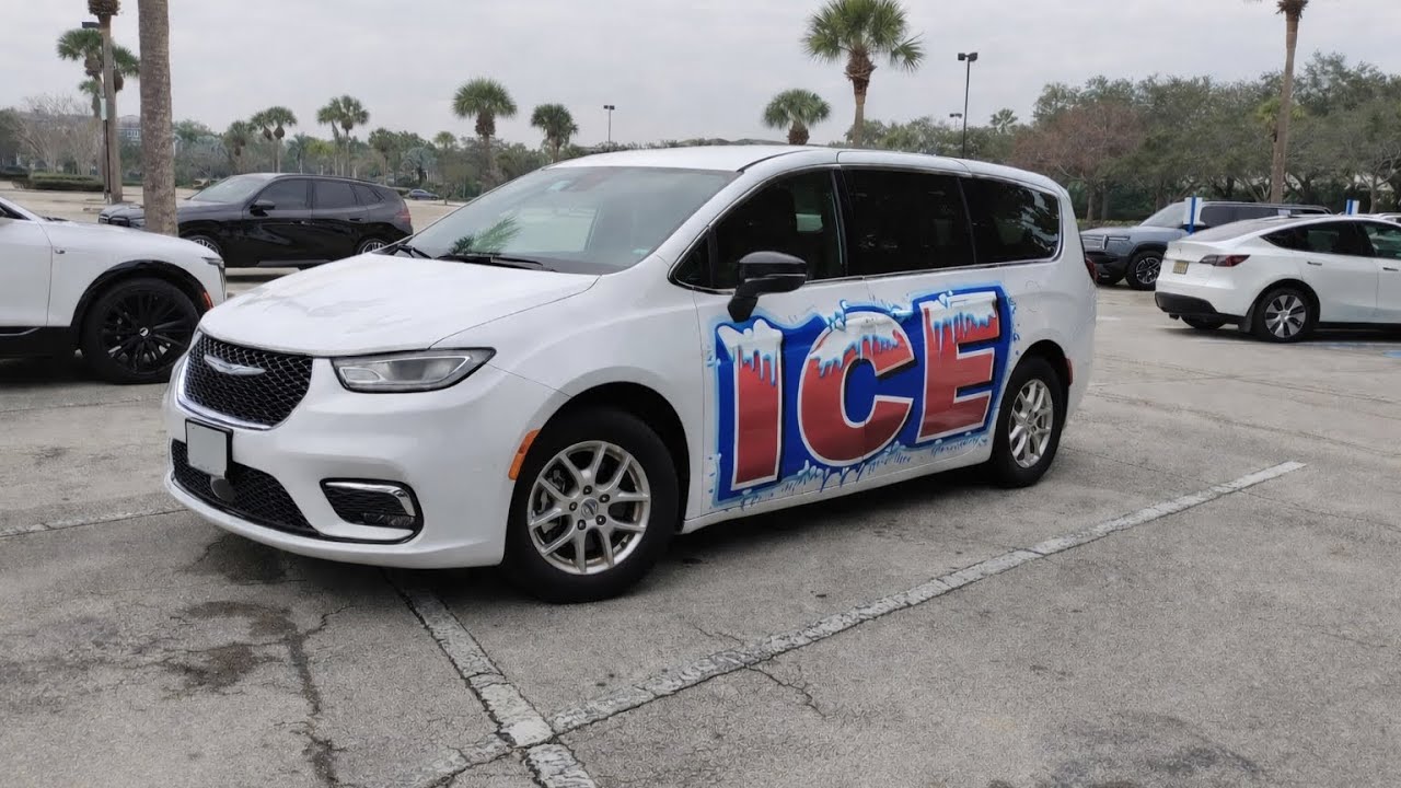 Rental company gave us an I C E van?!!?